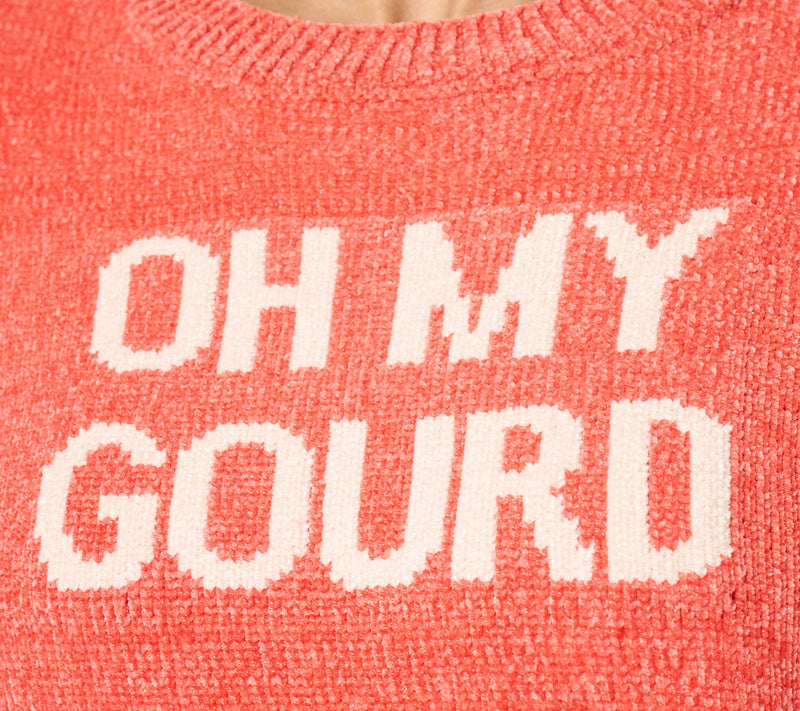 AnyBody Chenille Crewneck Message Sweater — View 14