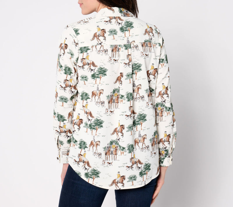 Studio Park x Shawn Killinger Removeable Bow-Tie Shirt — View 2