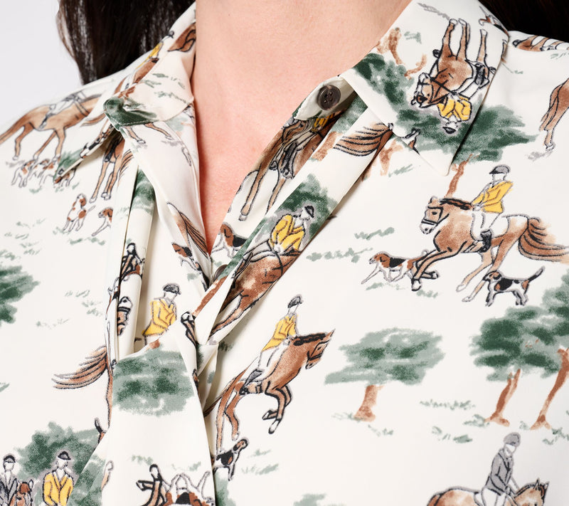 Studio Park x Shawn Killinger Removeable Bow-Tie Shirt — View 4