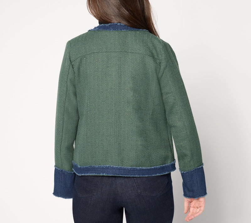 Studio Park x Shawn Killinger Mixed Media Lady Jacket — View 6