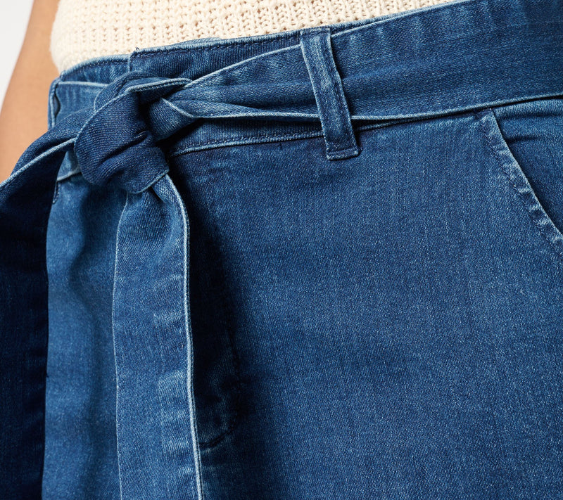 Studio Park x Shawn Killinger Regular Self-Belted Flare Jean — View 6