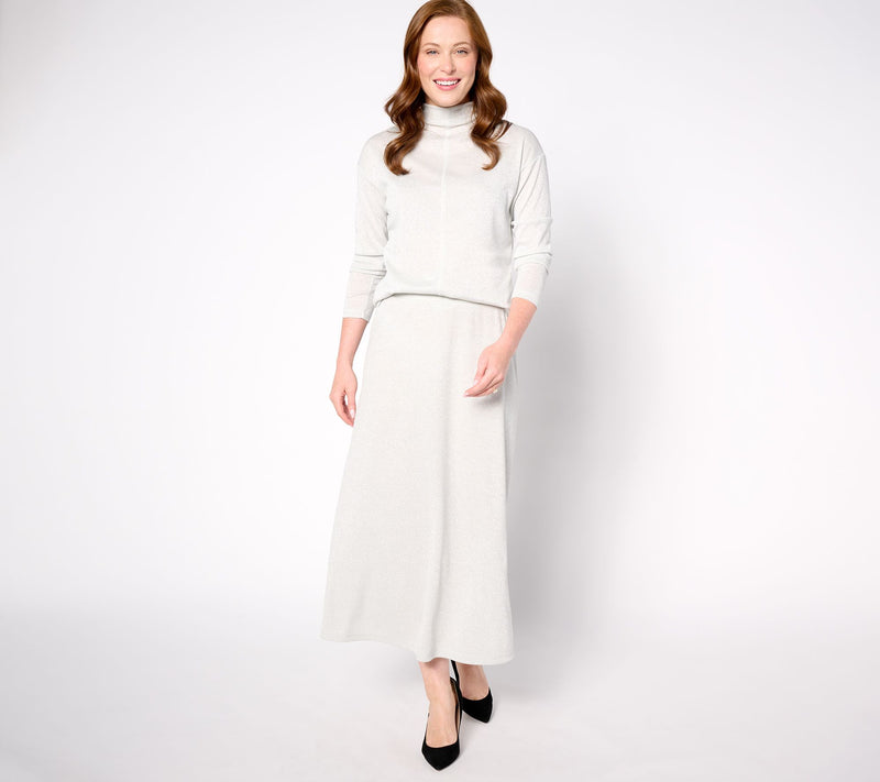 Peace Love World Black Label Regular Pull-On Skirt — View 3