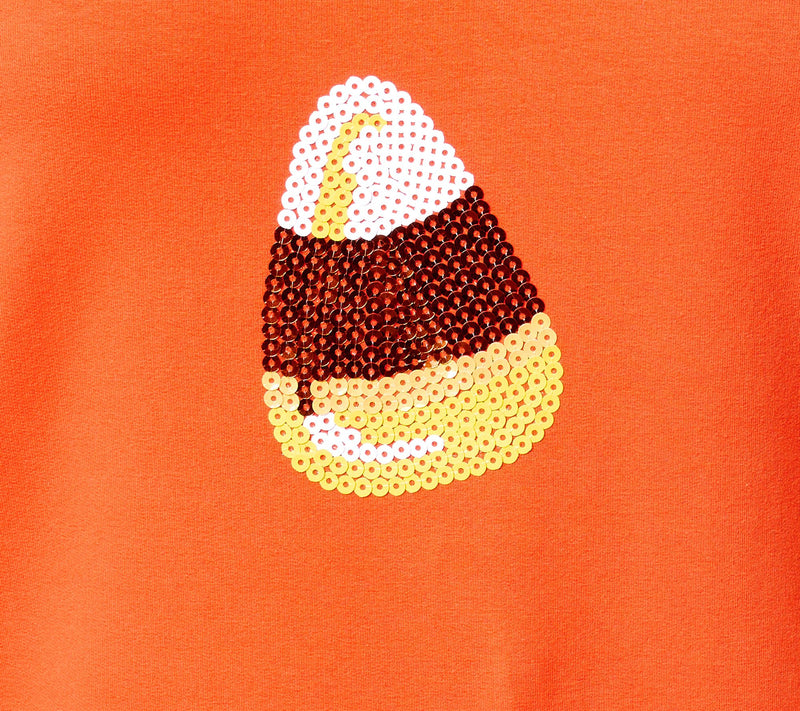 Quacker Factory Kisses of Autumn Sequin French Terry Top — View 8
