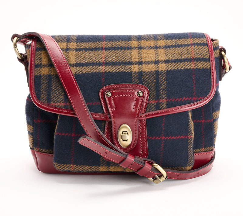 Patricia Nash Jackson Tartan Wool Turnlock Crossbody — View 7
