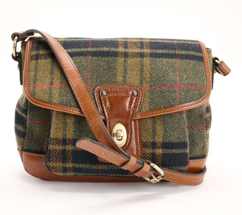 Patricia Nash Jackson Tartan Wool Turnlock Crossbody — View 9