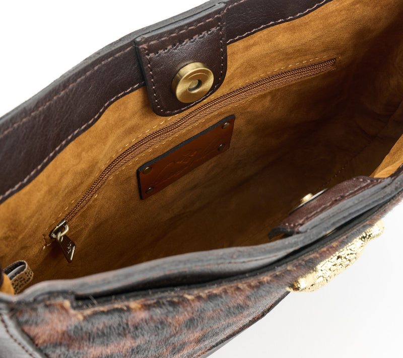Patricia Nash Camille Haircalf Hobo Crossbody — View 7