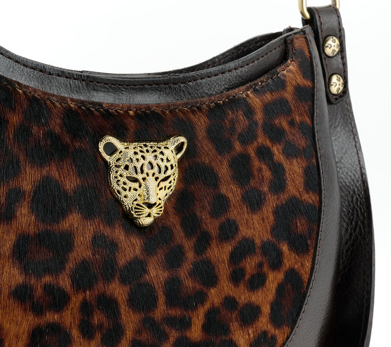 Patricia Nash Camille Haircalf Hobo Crossbody — View 6