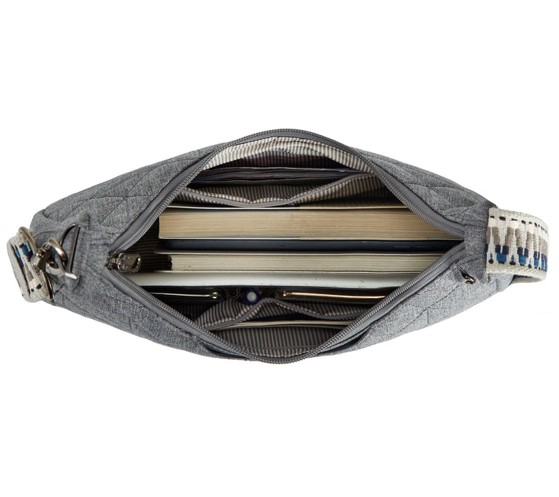 Travelon Anti-Theft Boho Slouchy Crossbody — View 3