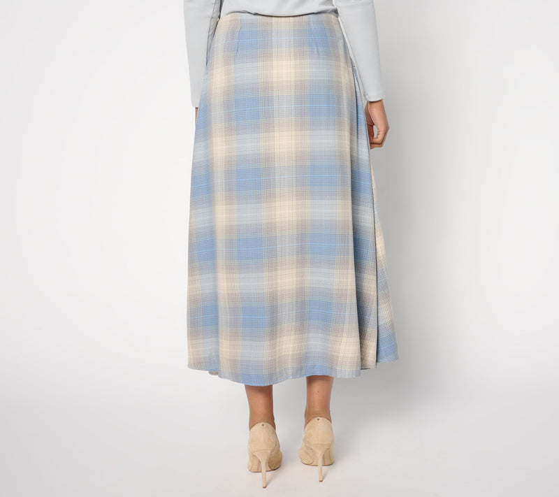 Me by Jennie Garth Regular Ynez Woven Ankle Skirt — View 2