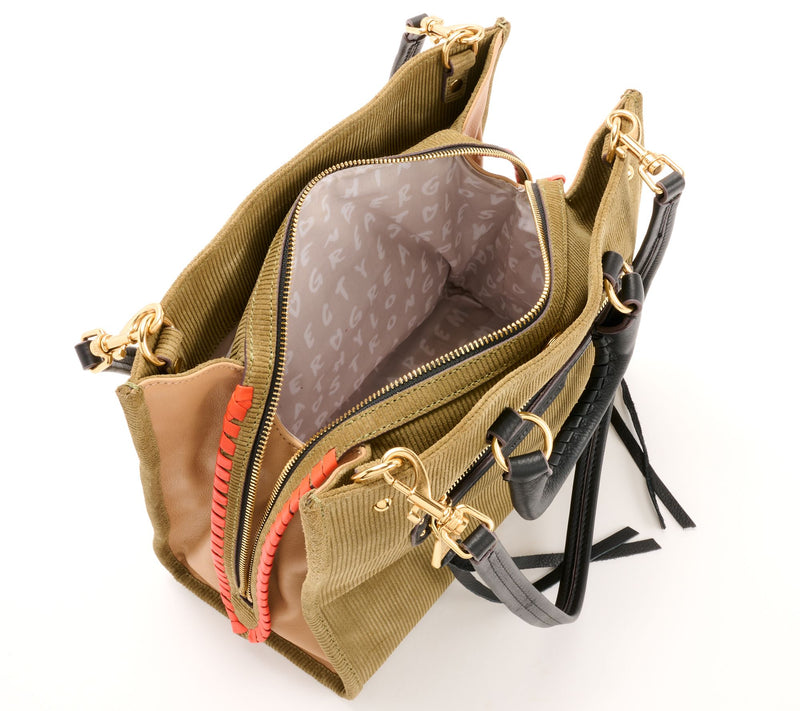 Aimee Kestenberg Corduroy Stockbridge Satchel — View 14