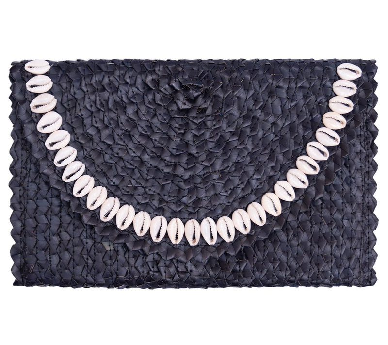 Jelavu Coco Clutch with Seashell Trim Detail — View 11