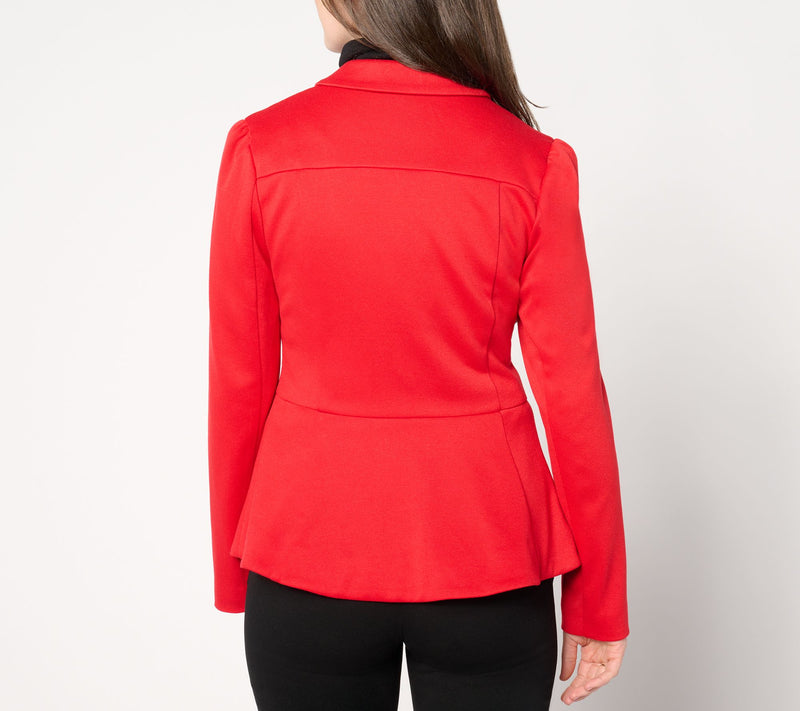 Studio Park X Jane Treacy Knit Peplum Jacket — View 8