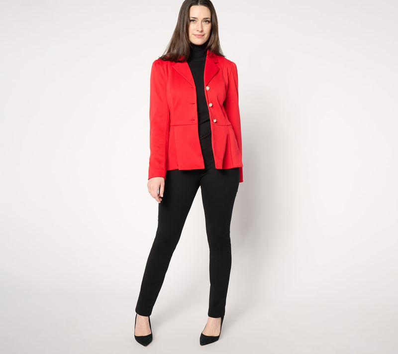 Studio Park X Jane Treacy Knit Peplum Jacket — View 9
