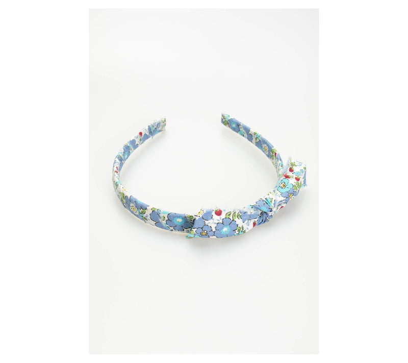 Violet & Brooks Charlotte Preppy Bow FloralHeadband — View 8