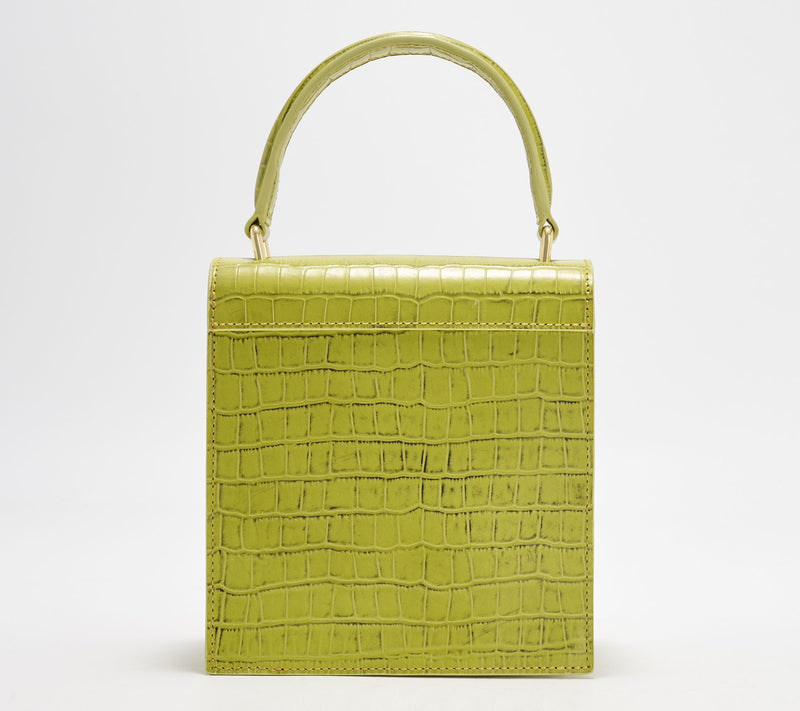 Neely & Chloe The Mini Lady Leather Top Handle Bag with Crossbody Strap — View 2