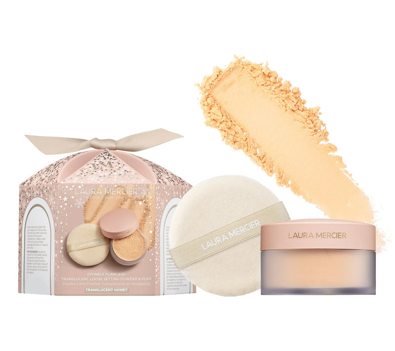 Laura Mercier Transluscent Loose Setting Powder and Puff — View 5
