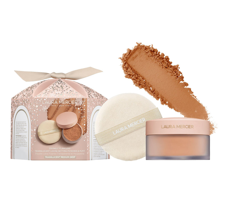 Laura Mercier Transluscent Loose Setting Powder and Puff — View 9