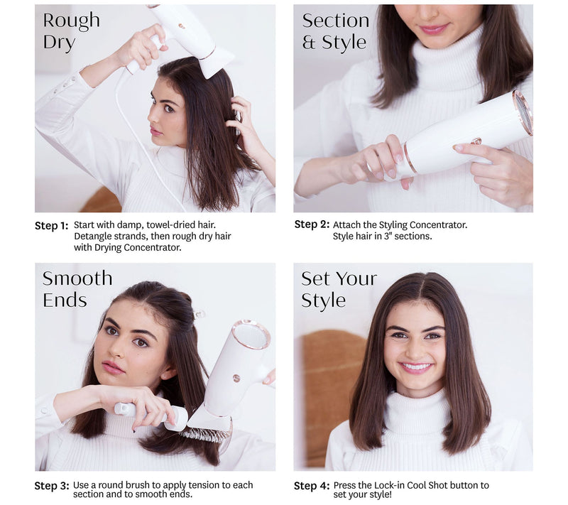 T3 AireLuxe Professional Hair Dryer and Brush Set — View 5