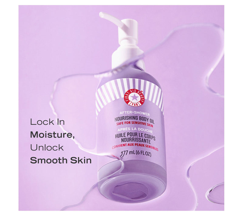 First Aid Beauty After-Shower Nourishing Body Oil 6 oz — View 5