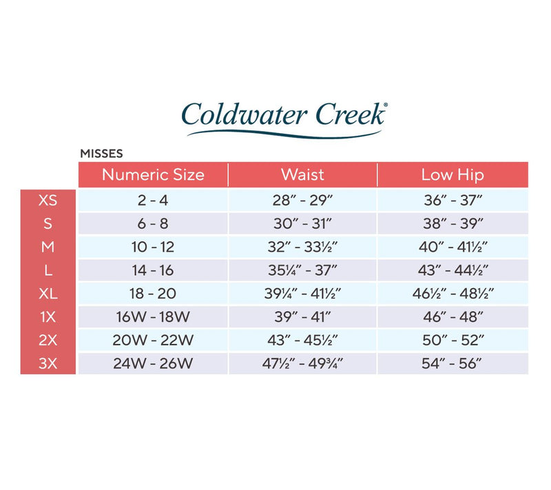 Coldwater Creek Petite Knit Denim Slim Leg Jeans — View 13