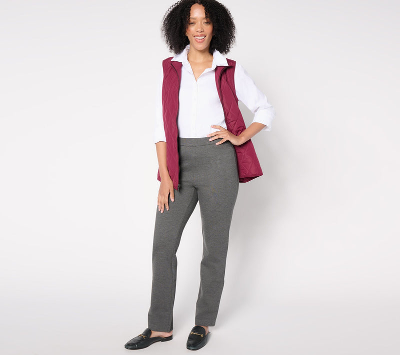 Coldwater Creek Petite Ponte Slim-Leg Pants — View 11