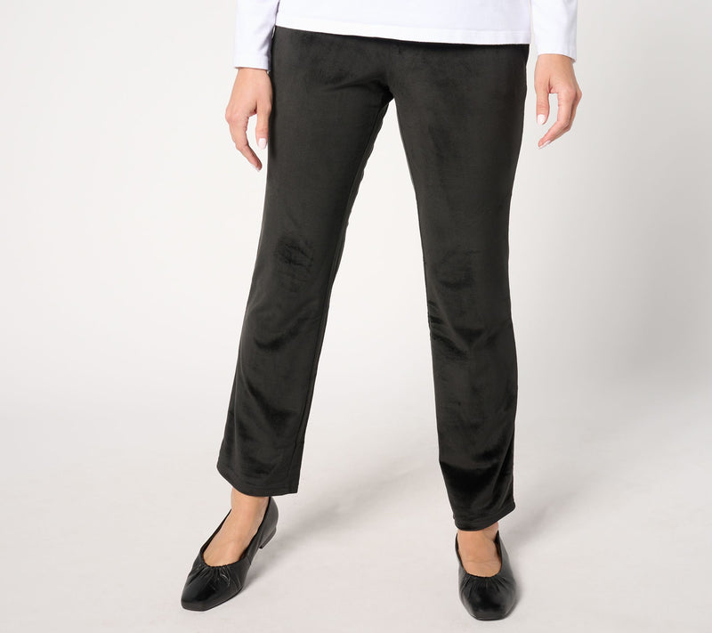 Belle by Kim Gravel Regular Belleour Straight-Leg Pull-On Pants — View 10