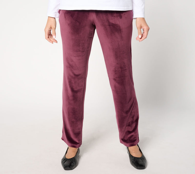 Belle by Kim Gravel Regular Belleour Straight-Leg Pull-On Pants — View 13