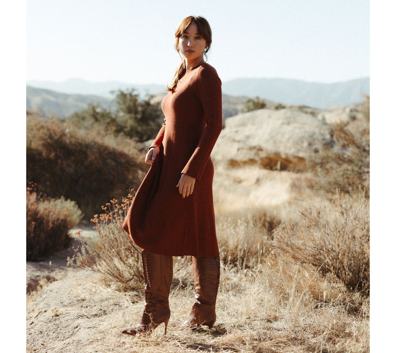 Me by Jennie Garth Regular River Sweater Midi Dress — View 7