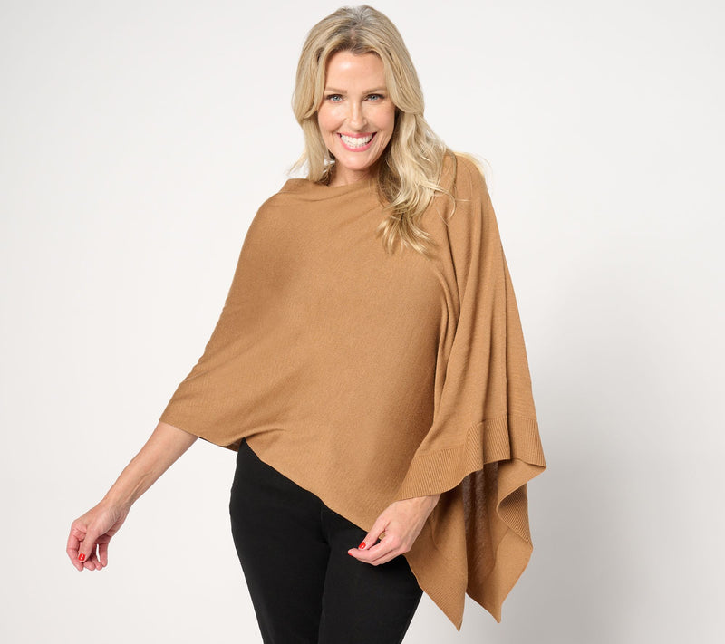 Complliments Cowl Neck Poncho — View 5