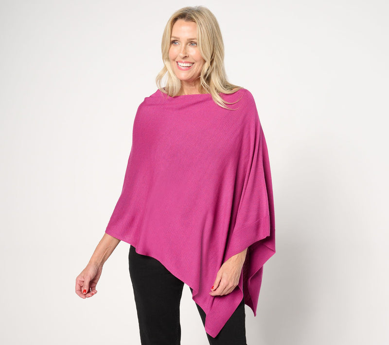 Complliments Cowl Neck Poncho — View 3