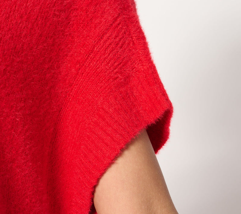 Studio Park x Amy Stran Drop Shoulder Brushed Sweater with Rib Hem — View 5