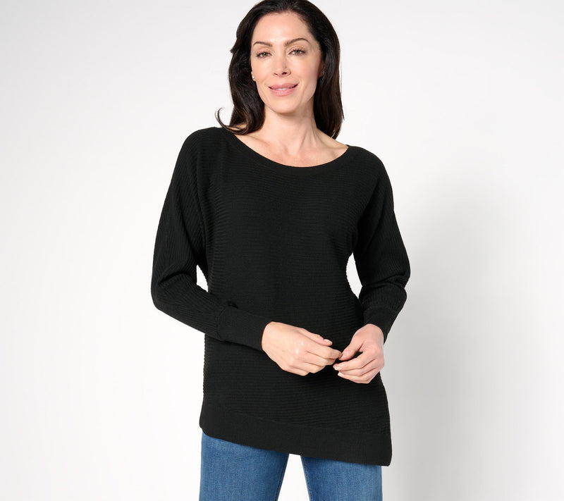 Studio Park x Amy Stran Asymmetrical Hem Sweater — View 8