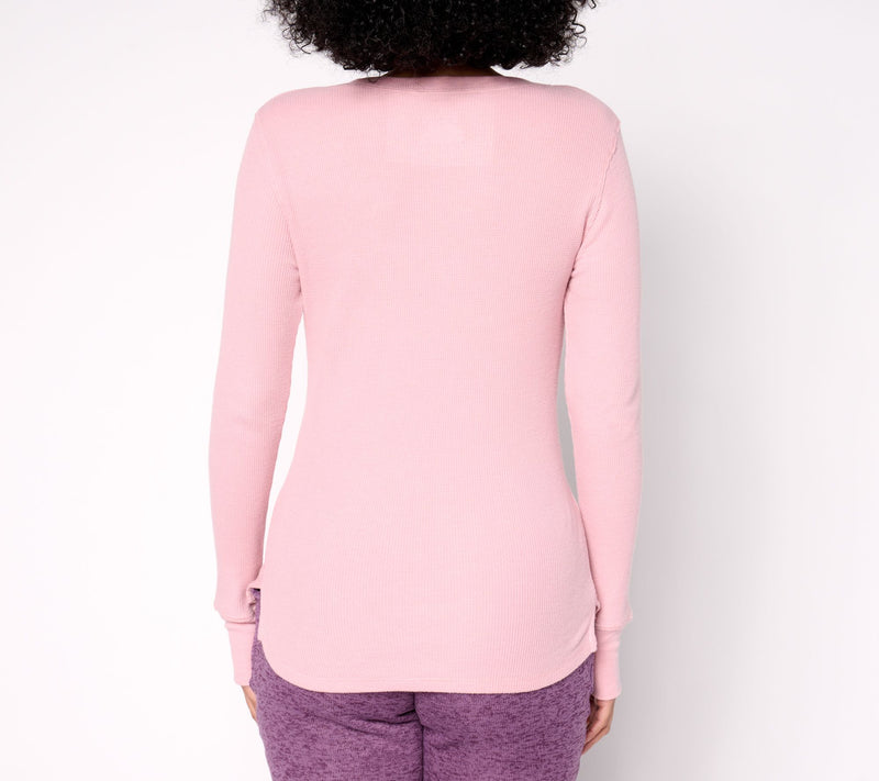 Cuddl Duds Base Layers Cozy Stretch Thermal Long Sleeve Crew — View 14