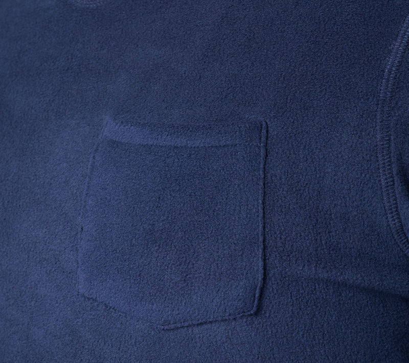 Cuddl Duds Men's Fleece with Stretch V-Neck & Pant Pajama Set — View 11