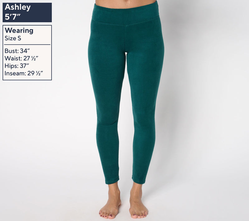 Cuddl Duds Base Layers Fleecewear with Stretch Legging — View 2