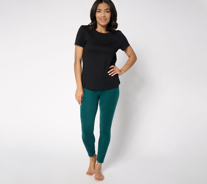 Cuddl Duds Base Layers Fleecewear with Stretch Legging — View 4