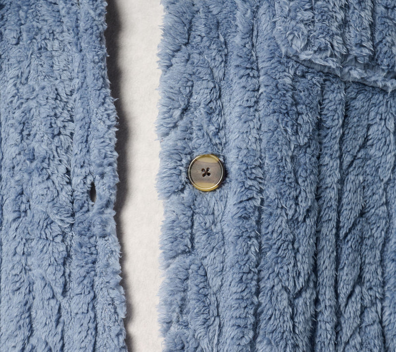 Cuddl Duds Sculpted Sherpa Shirt Jacket — View 5