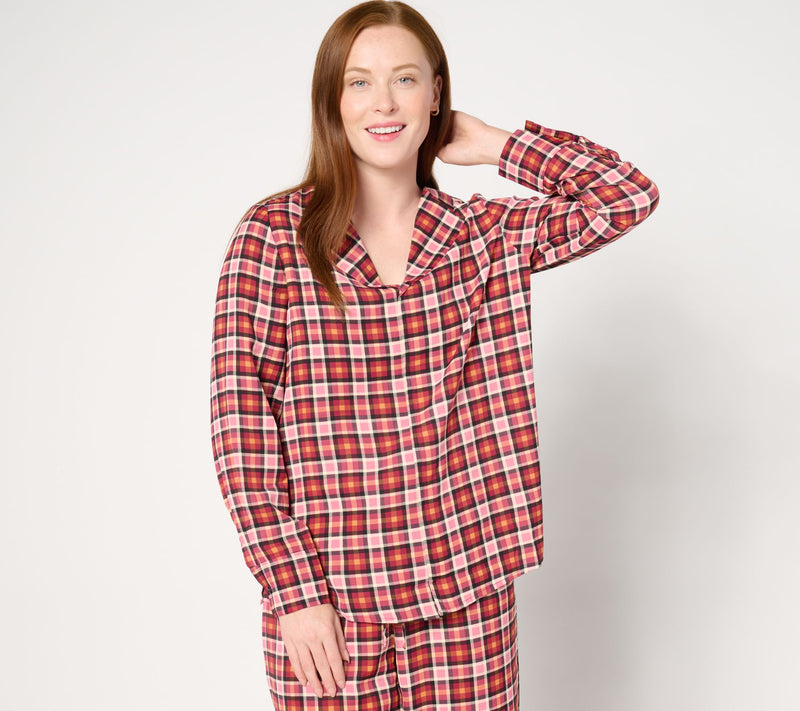 nicole by Nicole Miller Printed Long Sleeve Blouse — View 7