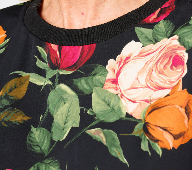 nicole by Nicole Miller Short Sleeve Crewneck Top — View 12