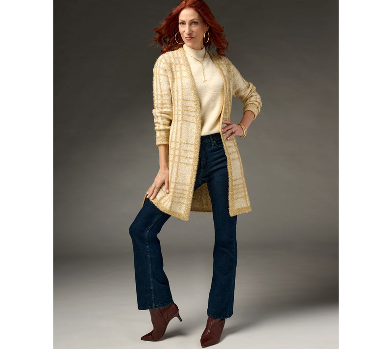 Isaac Mizrahi Live! Petite Always Isaac Sparkle Eyelash Yarn Sweater — View 9