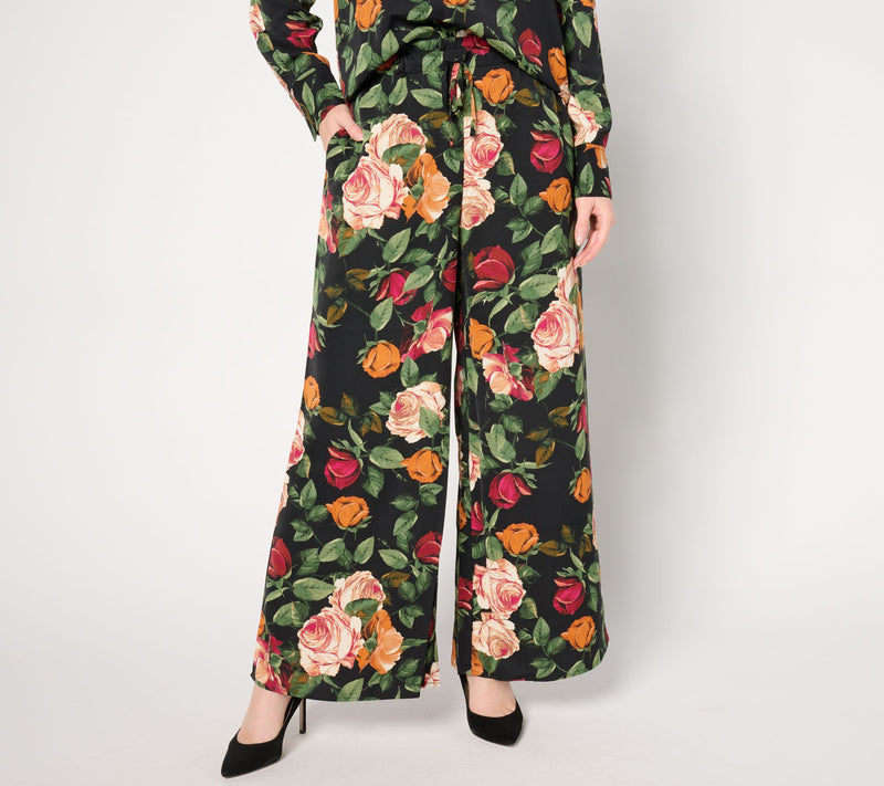 nicole by Nicole Miller Regular Drawstring Pull-On Pant — View 7