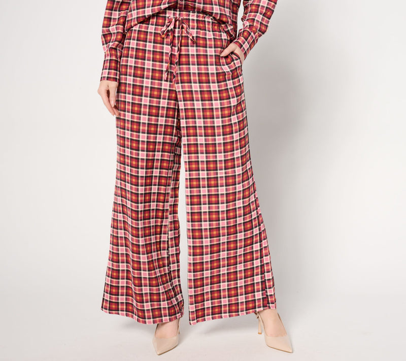 nicole by Nicole Miller Petite Drawstring Pull-On Pant — View 5