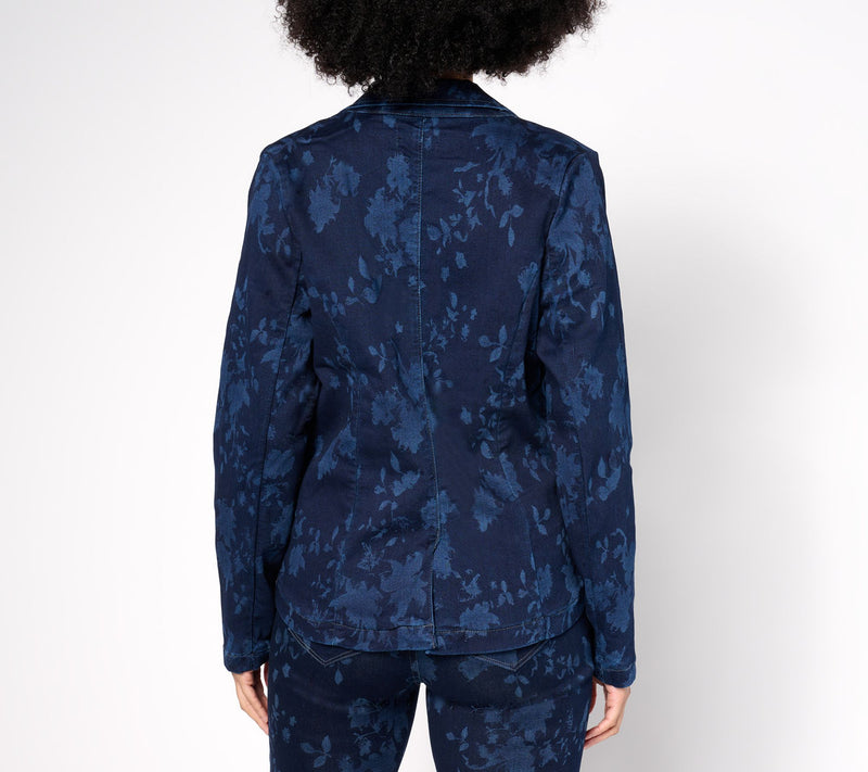nicole by Nicole Miller Dream Denim Blazer — View 4