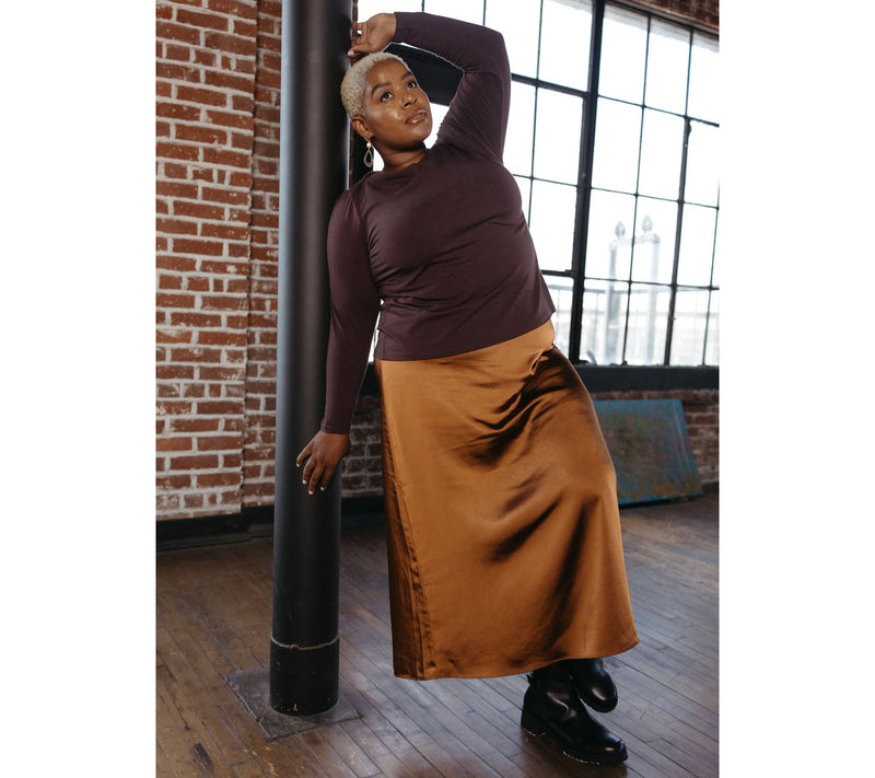 Me by Jennie Garth Lynn Knit Long Sleeve Top — View 5