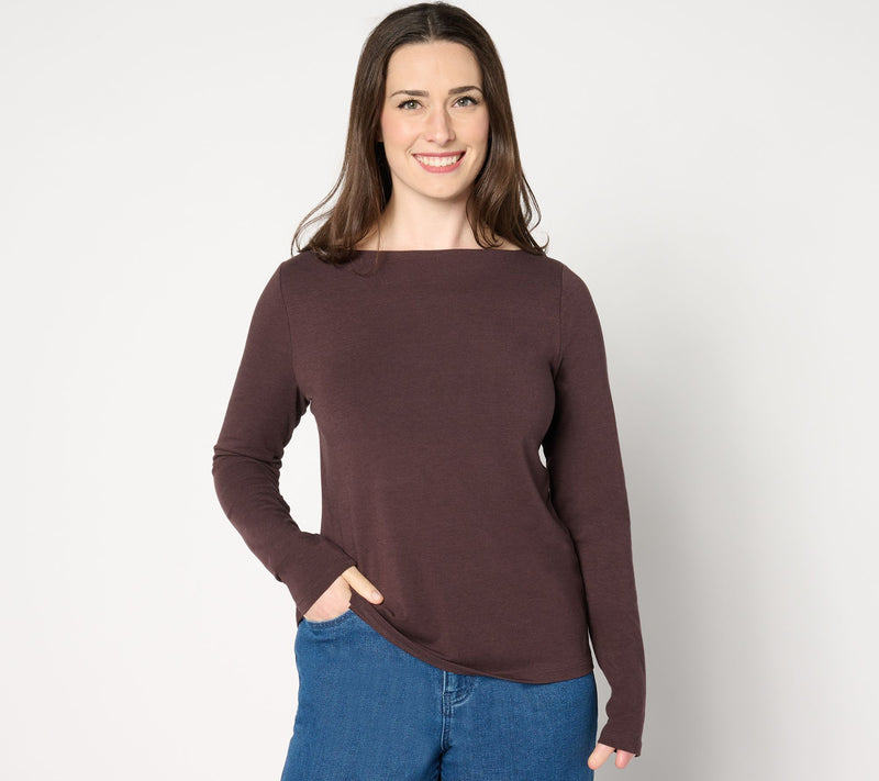 Me by Jennie Garth Lynn Knit Long Sleeve Top — View 15