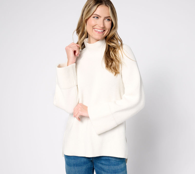 Me by Jennie Garth Frankie Turtleneck Sweater — View 7