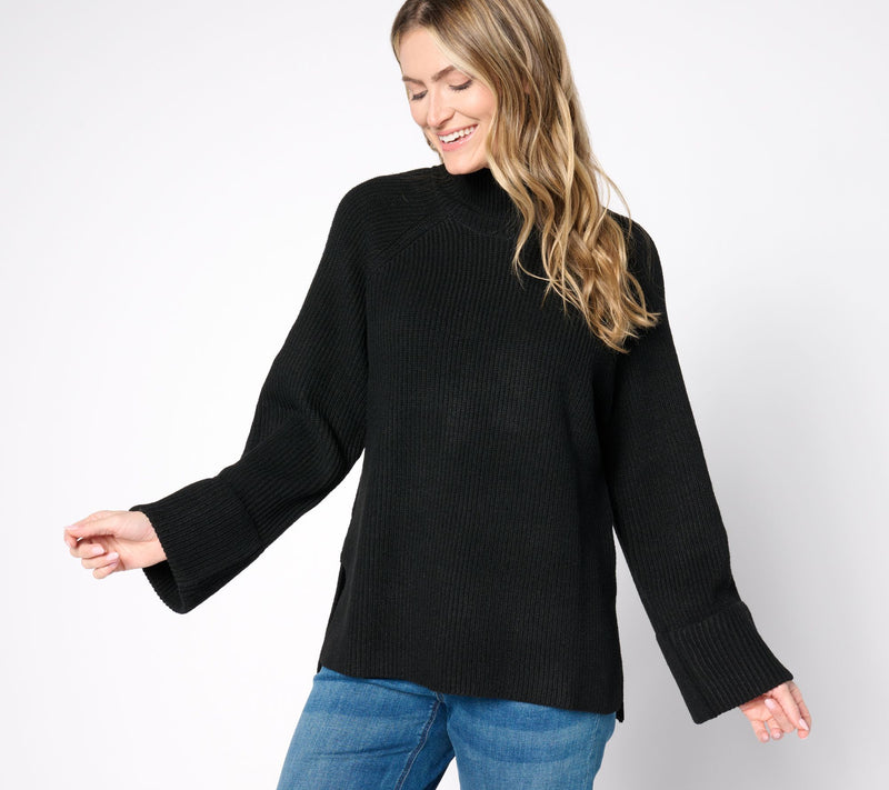Me by Jennie Garth Frankie Turtleneck Sweater — Main view
