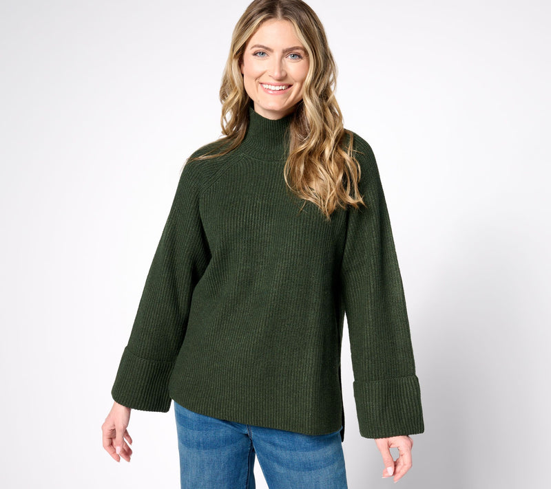Me by Jennie Garth Frankie Turtleneck Sweater — View 5