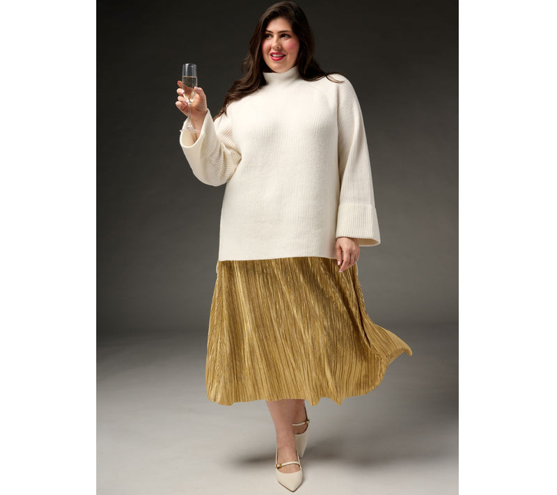 Me by Jennie Garth Frankie Turtleneck Sweater — View 15