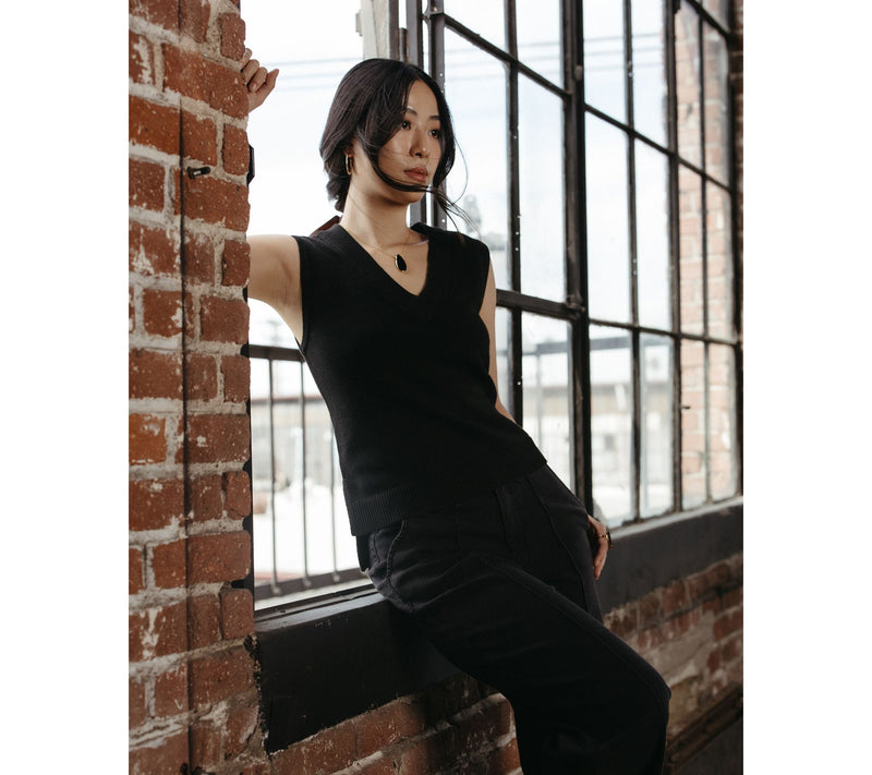 Me by Jennie Garth Fenway Sweater Vest — View 13